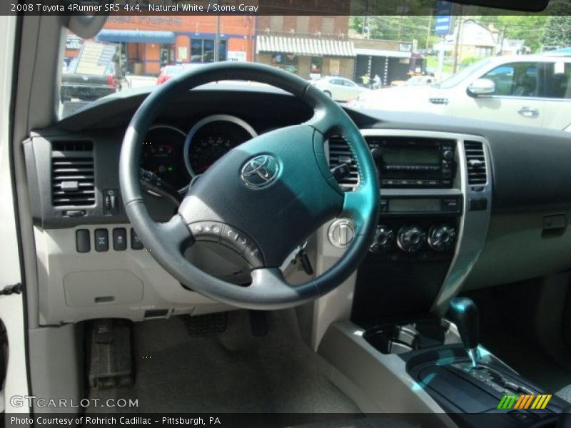 Natural White / Stone Gray 2008 Toyota 4Runner SR5 4x4