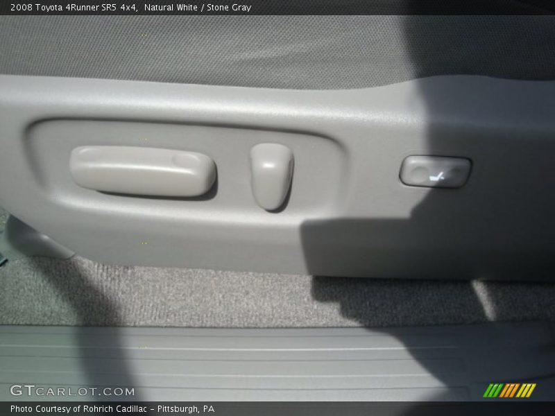 Natural White / Stone Gray 2008 Toyota 4Runner SR5 4x4