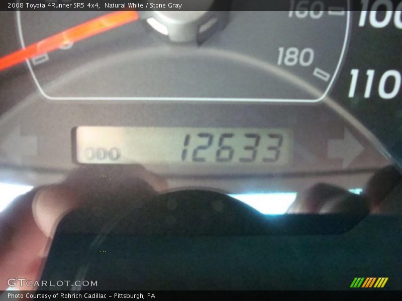 Natural White / Stone Gray 2008 Toyota 4Runner SR5 4x4