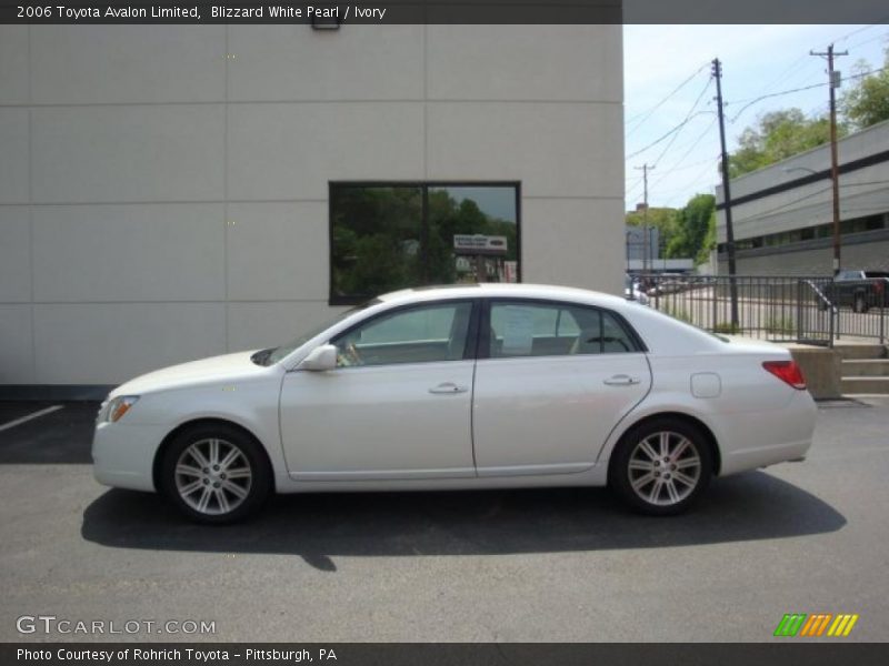 Blizzard White Pearl / Ivory 2006 Toyota Avalon Limited