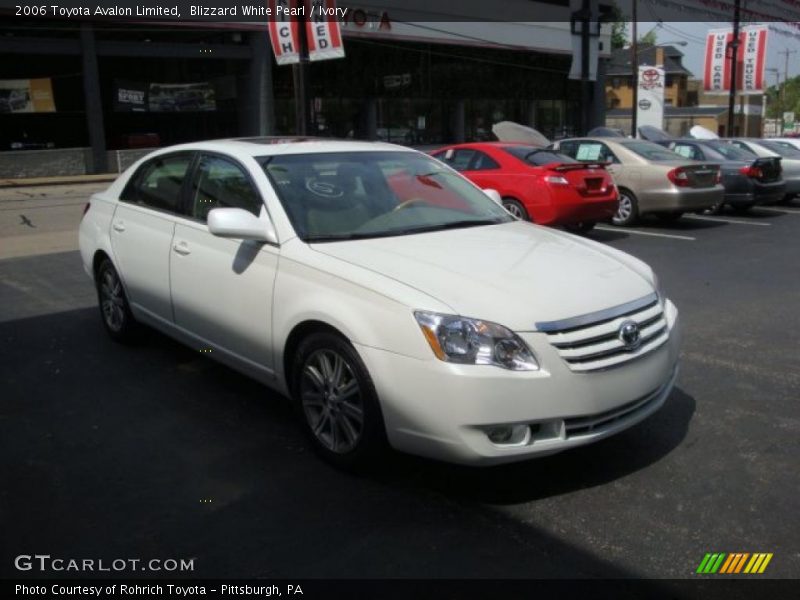 Blizzard White Pearl / Ivory 2006 Toyota Avalon Limited