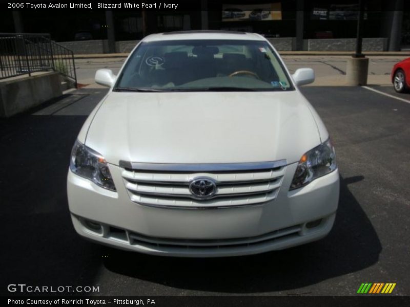 Blizzard White Pearl / Ivory 2006 Toyota Avalon Limited