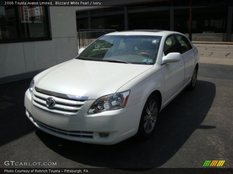 Blizzard White Pearl / Ivory 2006 Toyota Avalon Limited