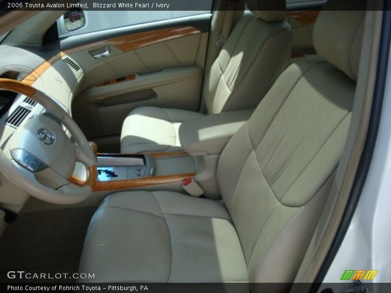 Blizzard White Pearl / Ivory 2006 Toyota Avalon Limited