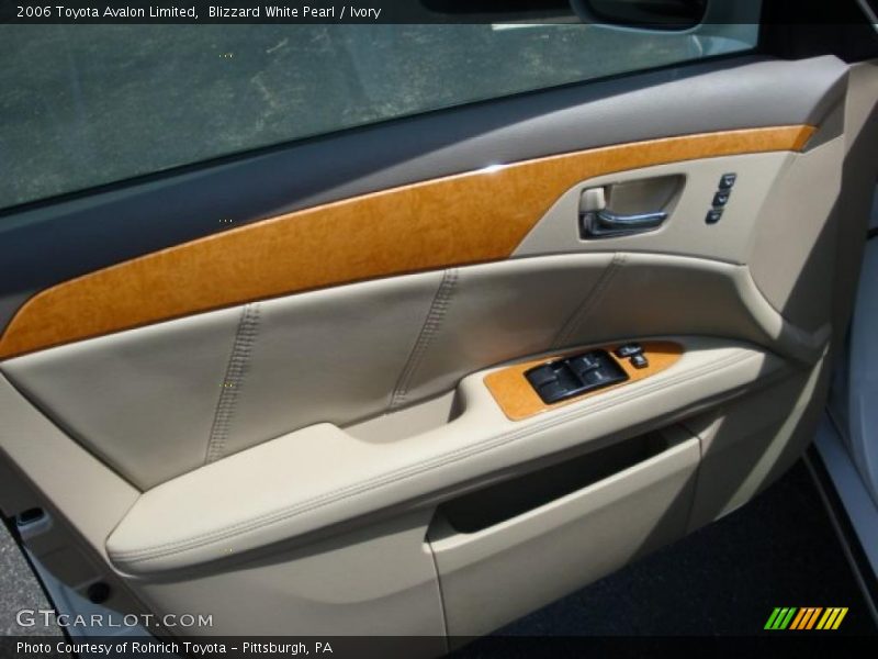 Blizzard White Pearl / Ivory 2006 Toyota Avalon Limited