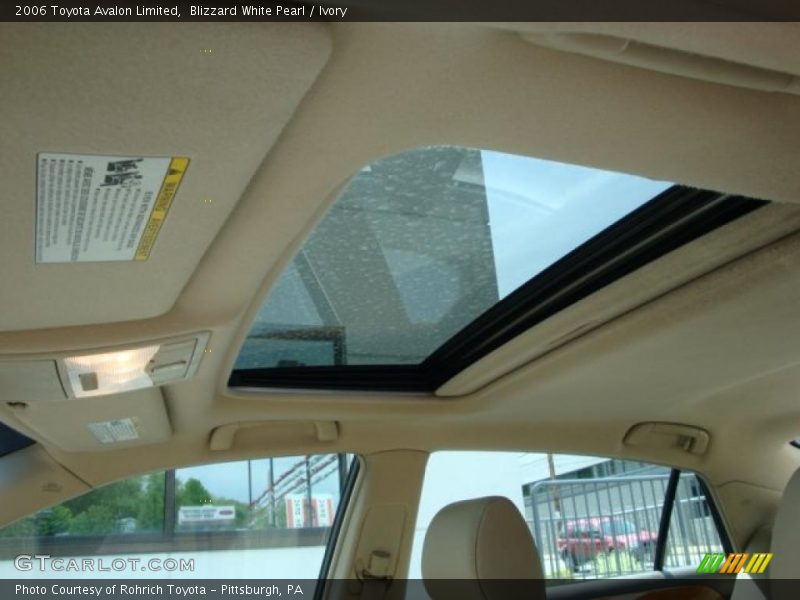 Blizzard White Pearl / Ivory 2006 Toyota Avalon Limited
