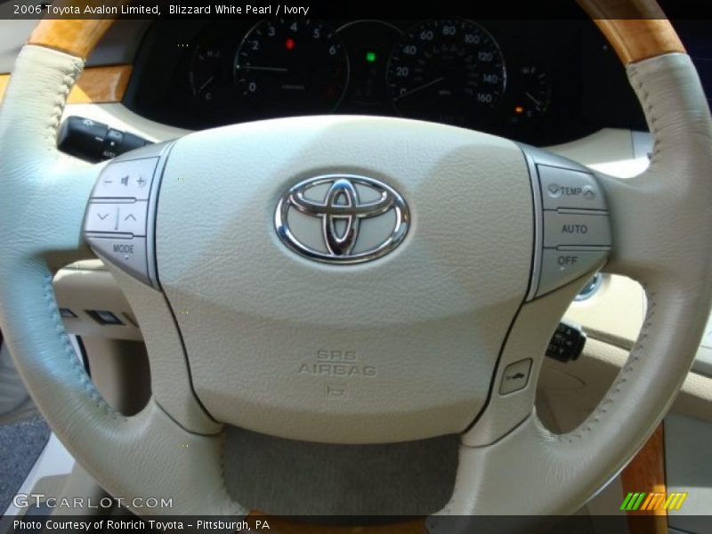Blizzard White Pearl / Ivory 2006 Toyota Avalon Limited