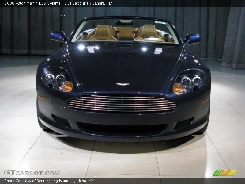 Blue Sapphire / Sahara Tan 2008 Aston Martin DB9 Volante