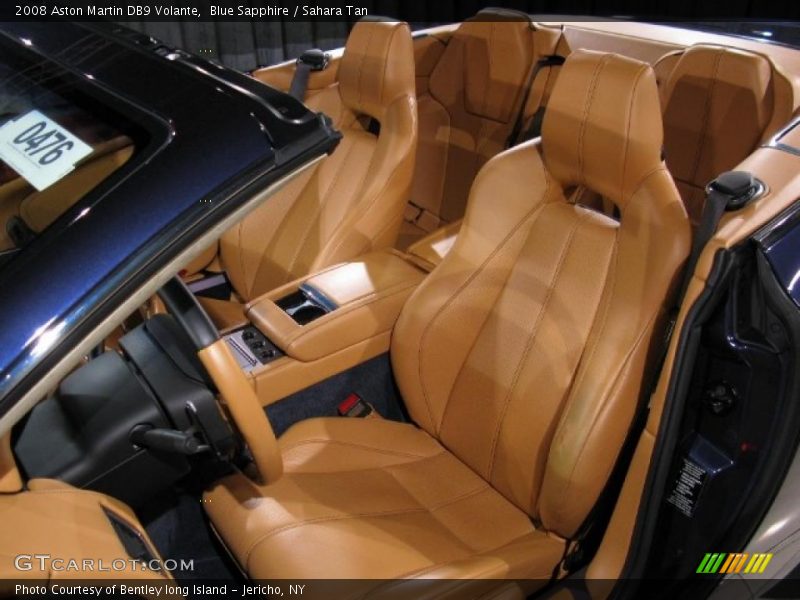 Blue Sapphire / Sahara Tan 2008 Aston Martin DB9 Volante