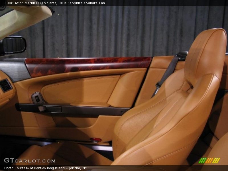 Blue Sapphire / Sahara Tan 2008 Aston Martin DB9 Volante