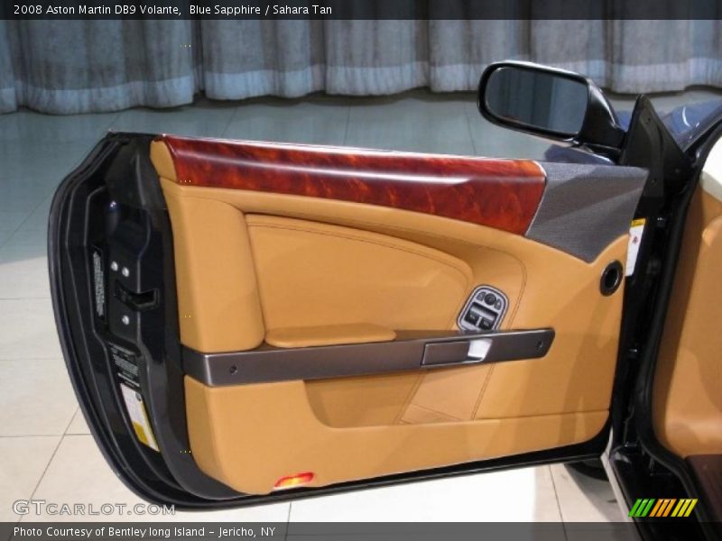 Blue Sapphire / Sahara Tan 2008 Aston Martin DB9 Volante