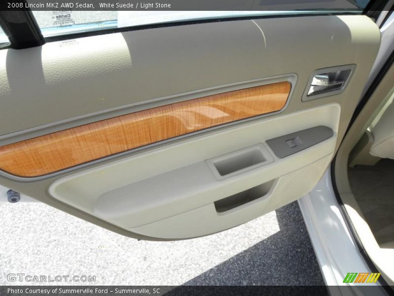 White Suede / Light Stone 2008 Lincoln MKZ AWD Sedan