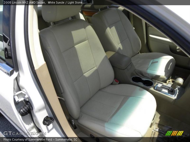 White Suede / Light Stone 2008 Lincoln MKZ AWD Sedan