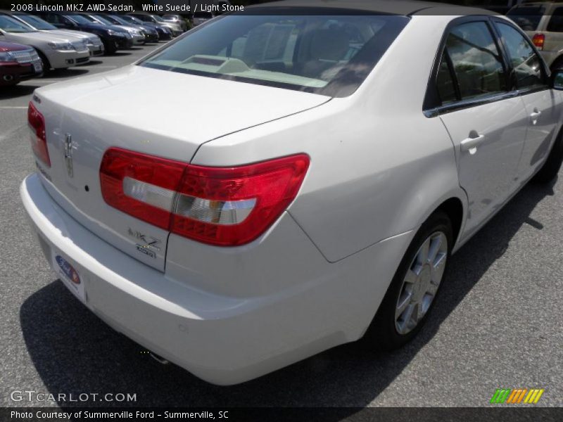 White Suede / Light Stone 2008 Lincoln MKZ AWD Sedan
