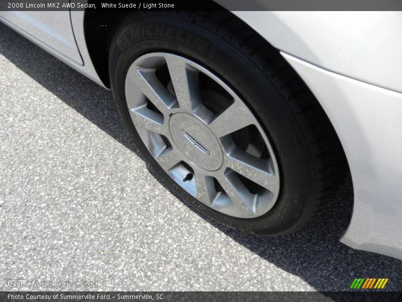 White Suede / Light Stone 2008 Lincoln MKZ AWD Sedan