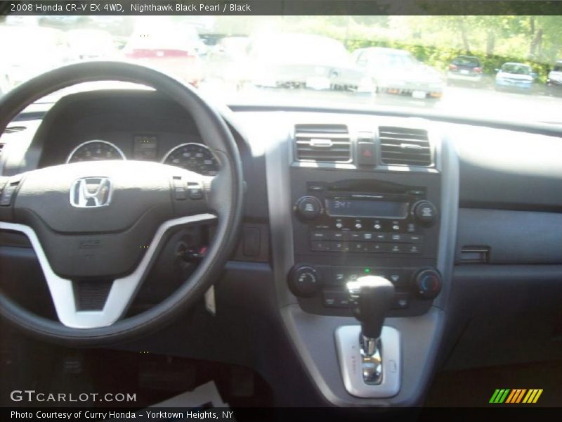 Nighthawk Black Pearl / Black 2008 Honda CR-V EX 4WD