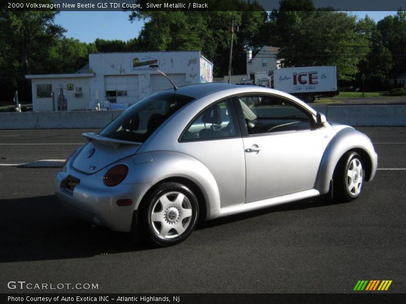 Silver Metallic / Black 2000 Volkswagen New Beetle GLS TDI Coupe