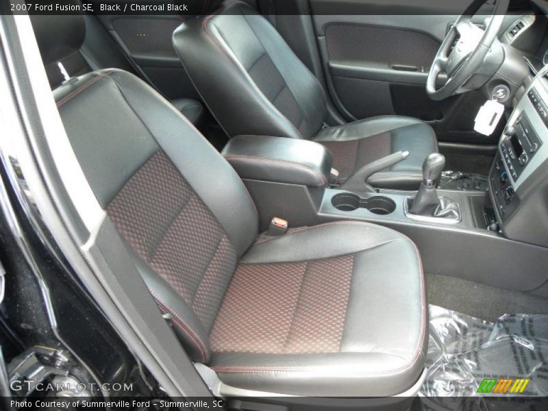 Black / Charcoal Black 2007 Ford Fusion SE
