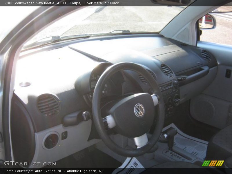 Silver Metallic / Black 2000 Volkswagen New Beetle GLS TDI Coupe