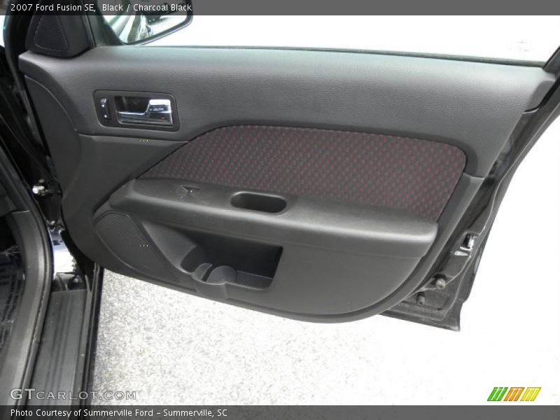 Black / Charcoal Black 2007 Ford Fusion SE