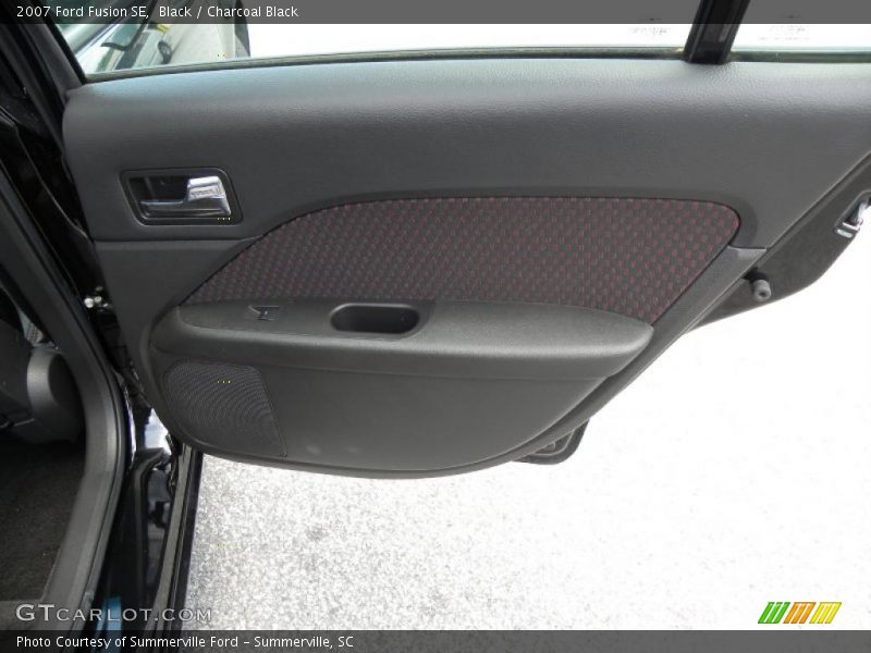 Black / Charcoal Black 2007 Ford Fusion SE