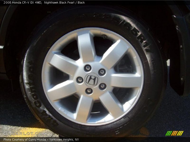 Nighthawk Black Pearl / Black 2008 Honda CR-V EX 4WD