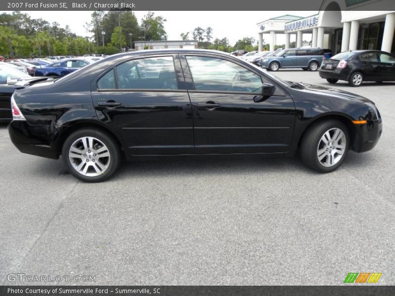 Black / Charcoal Black 2007 Ford Fusion SE