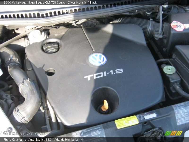Silver Metallic / Black 2000 Volkswagen New Beetle GLS TDI Coupe