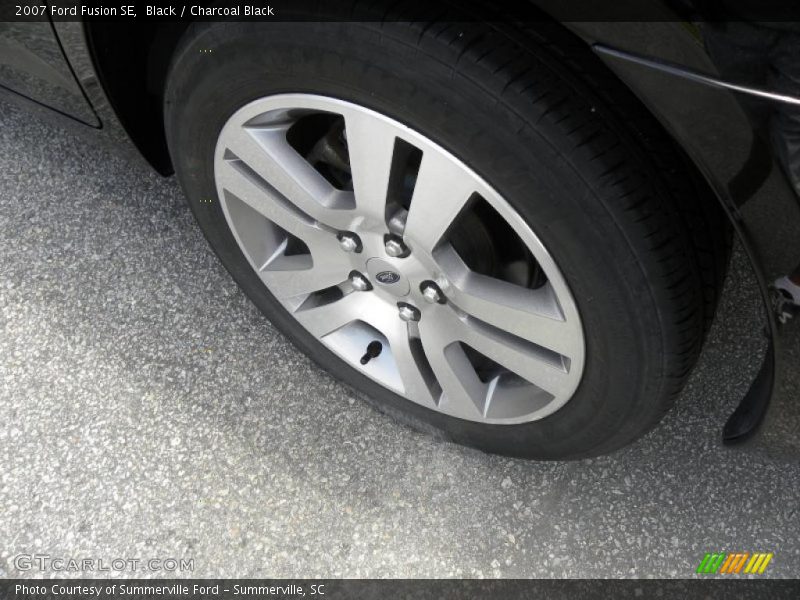 Black / Charcoal Black 2007 Ford Fusion SE