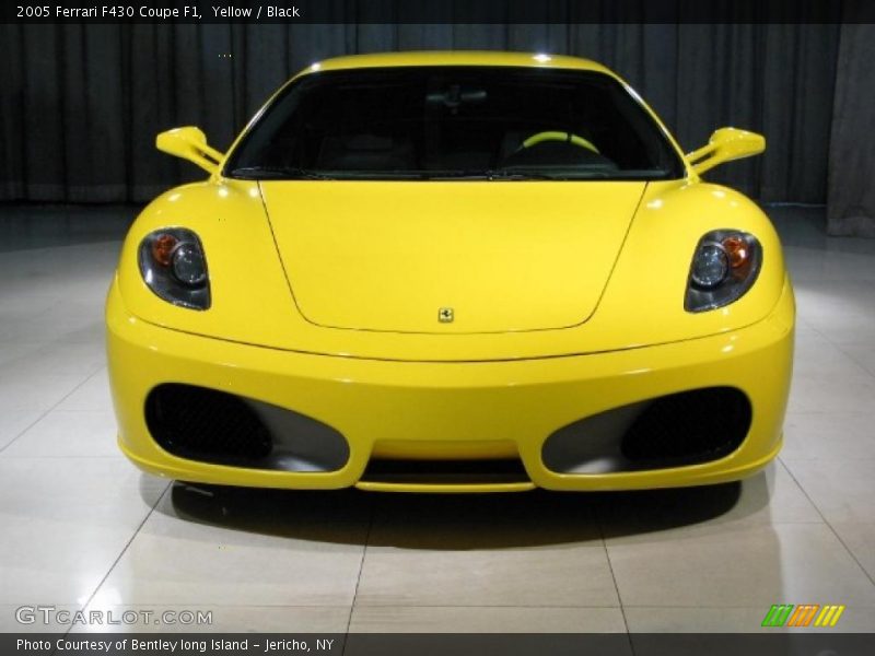 Yellow / Black 2005 Ferrari F430 Coupe F1