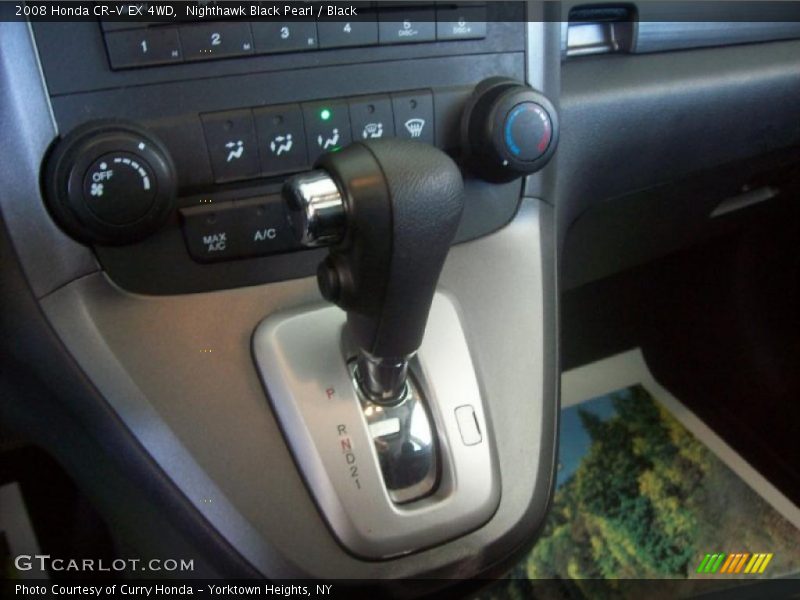 Nighthawk Black Pearl / Black 2008 Honda CR-V EX 4WD