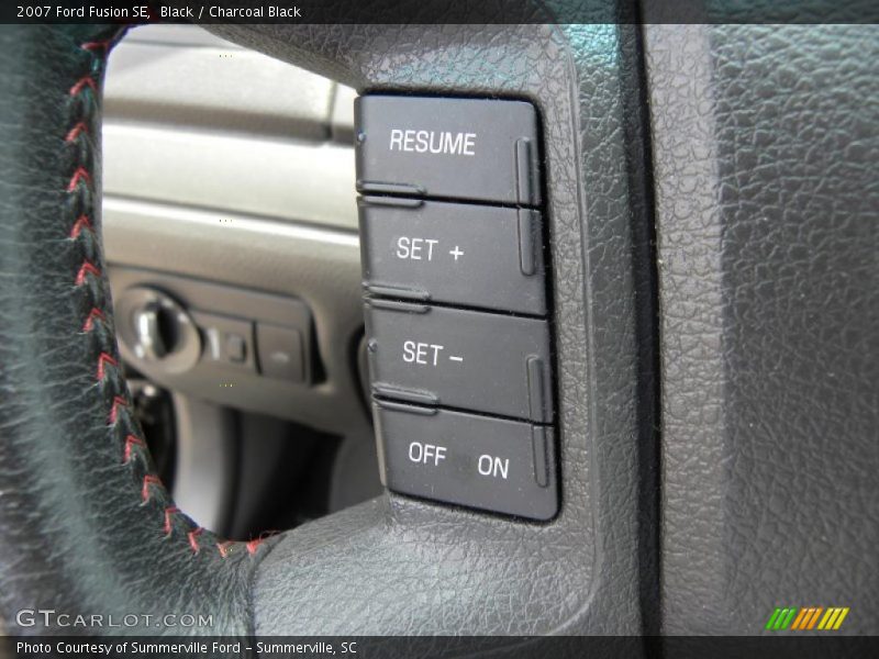Black / Charcoal Black 2007 Ford Fusion SE