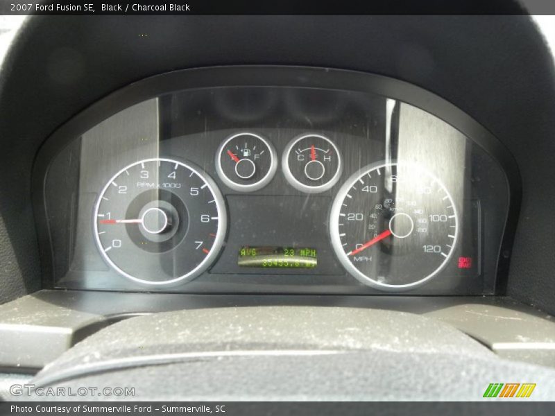 Black / Charcoal Black 2007 Ford Fusion SE