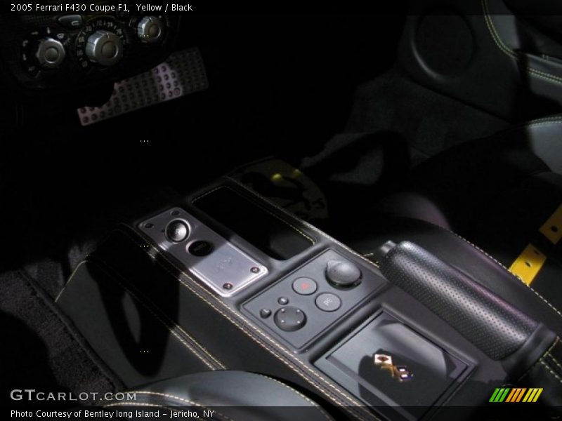 Yellow / Black 2005 Ferrari F430 Coupe F1