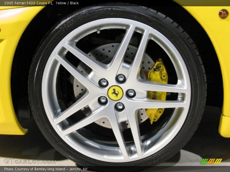 Yellow / Black 2005 Ferrari F430 Coupe F1