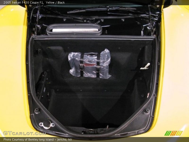 Yellow / Black 2005 Ferrari F430 Coupe F1