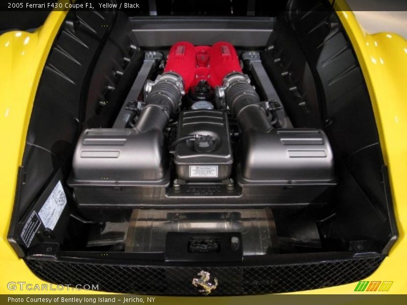 Yellow / Black 2005 Ferrari F430 Coupe F1