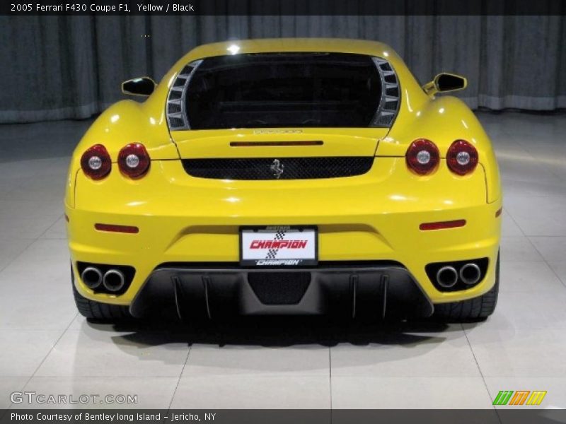 Yellow / Black 2005 Ferrari F430 Coupe F1