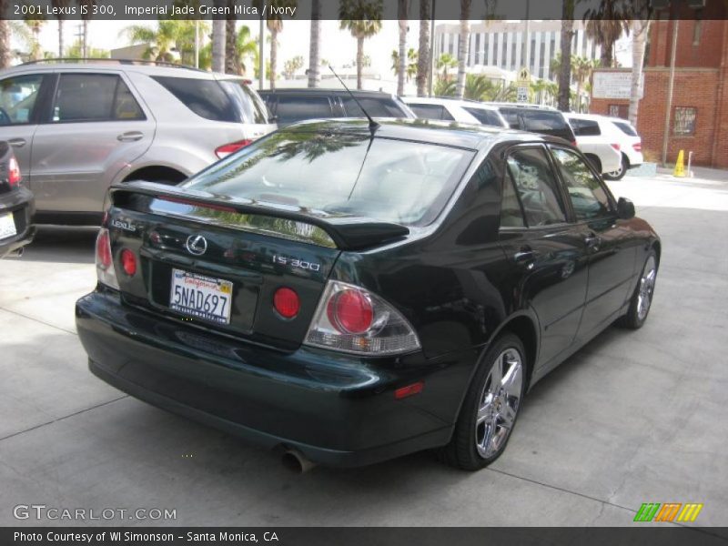 Imperial Jade Green Mica / Ivory 2001 Lexus IS 300