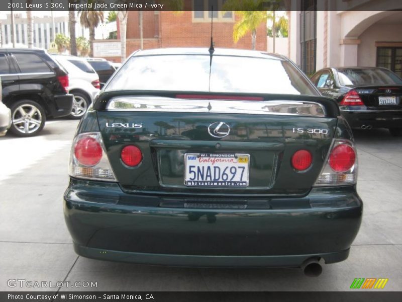Imperial Jade Green Mica / Ivory 2001 Lexus IS 300