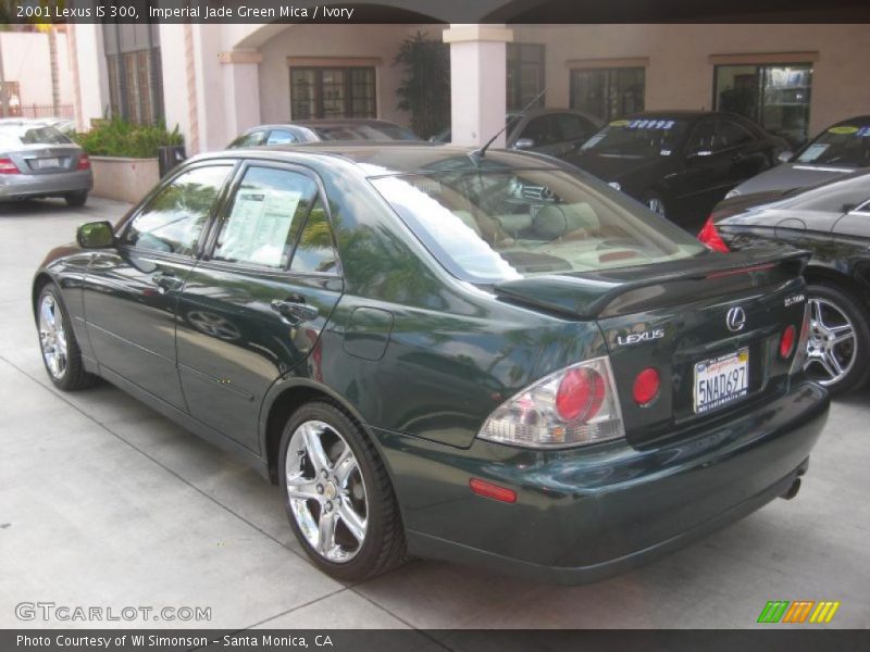 Imperial Jade Green Mica / Ivory 2001 Lexus IS 300