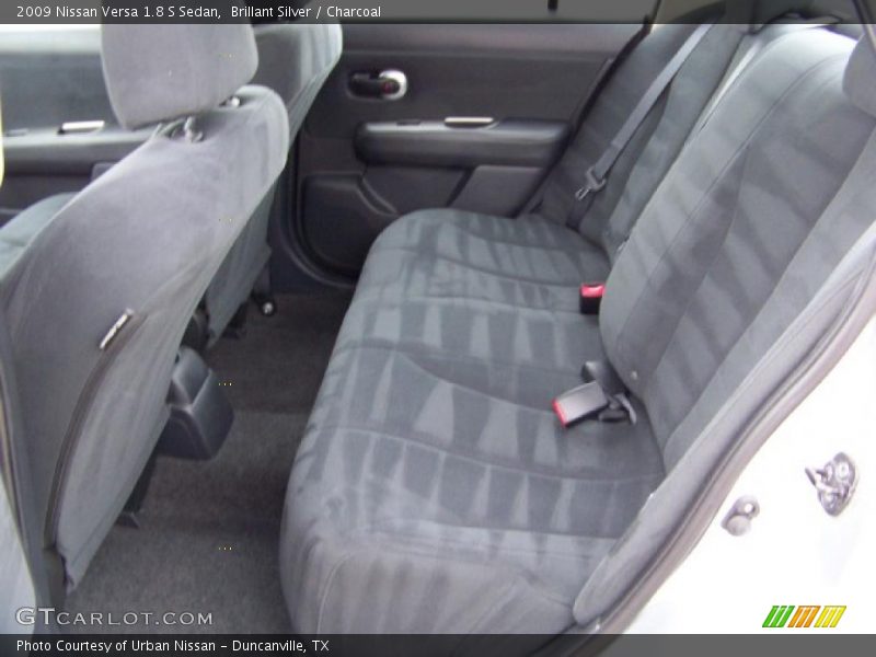 Brillant Silver / Charcoal 2009 Nissan Versa 1.8 S Sedan
