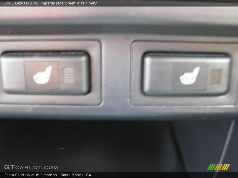 Imperial Jade Green Mica / Ivory 2001 Lexus IS 300