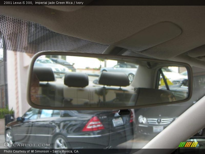 Imperial Jade Green Mica / Ivory 2001 Lexus IS 300