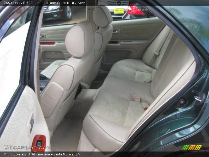 Imperial Jade Green Mica / Ivory 2001 Lexus IS 300
