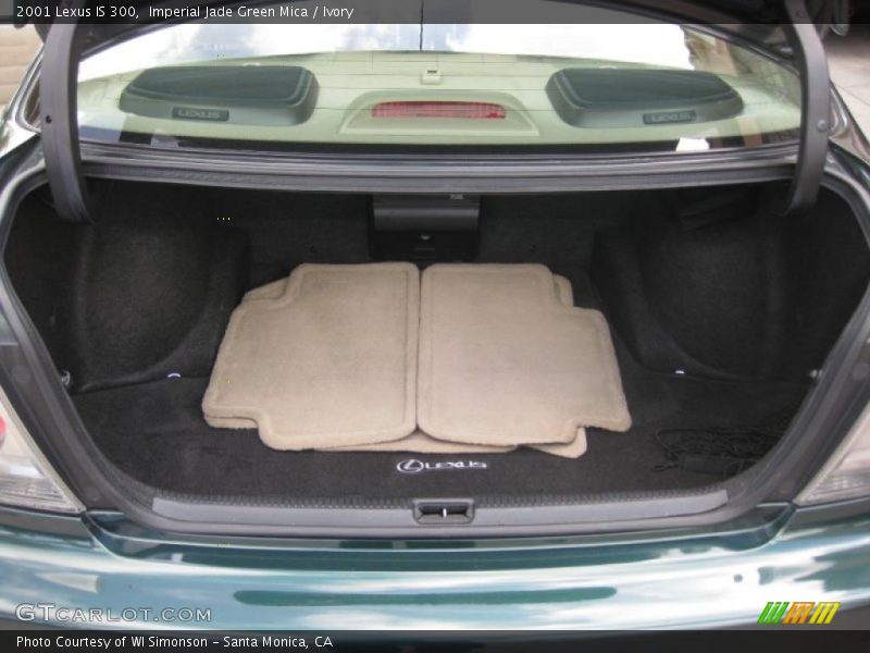 Imperial Jade Green Mica / Ivory 2001 Lexus IS 300