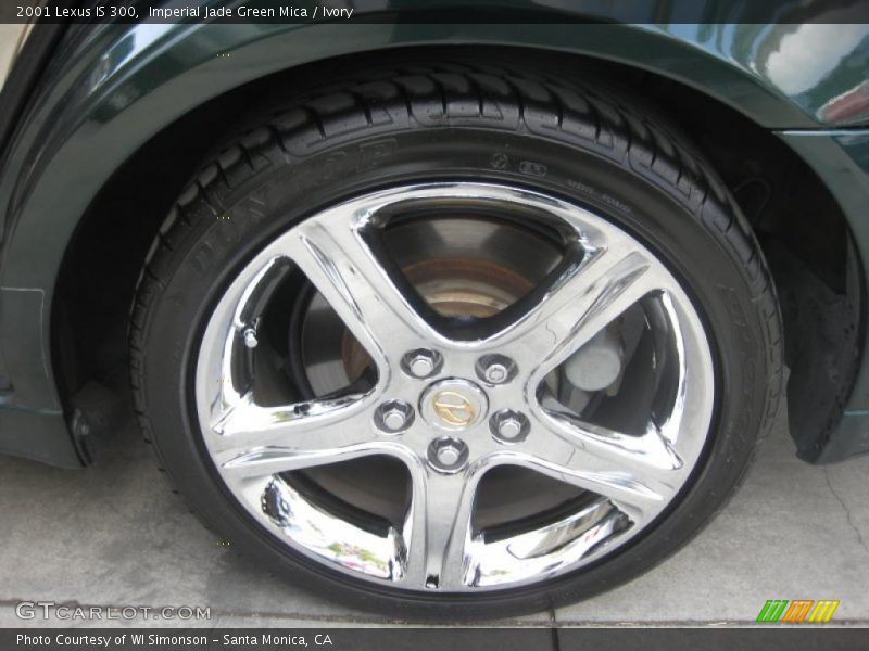 Imperial Jade Green Mica / Ivory 2001 Lexus IS 300