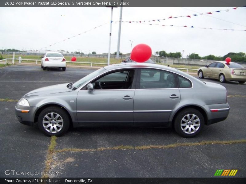 Silverstone Grey Metallic / Black 2002 Volkswagen Passat GLS Sedan