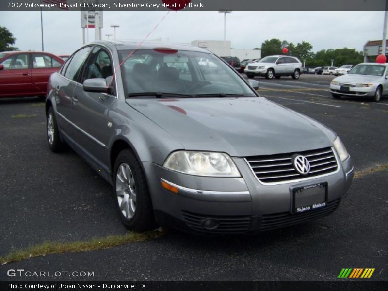 Silverstone Grey Metallic / Black 2002 Volkswagen Passat GLS Sedan