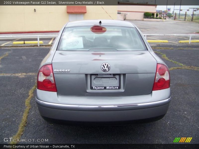 Silverstone Grey Metallic / Black 2002 Volkswagen Passat GLS Sedan